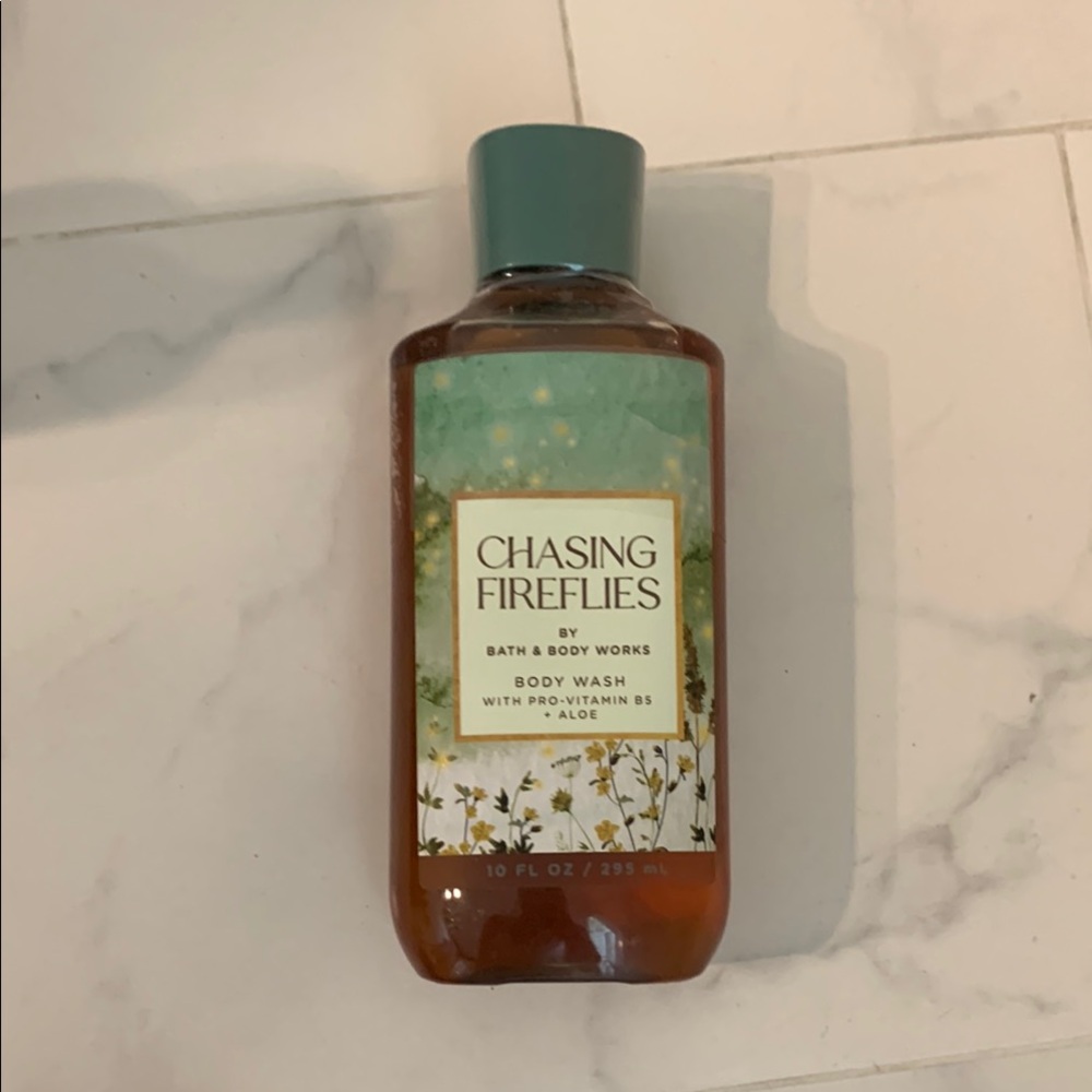 Bath & Body Works Green and Brown Body Wash